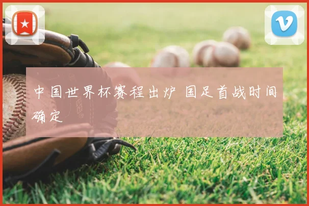 中国世界杯赛程出炉 国足首战时间确定