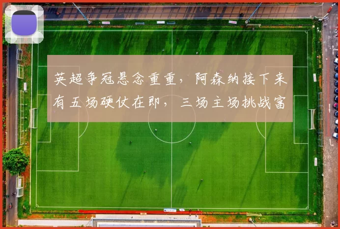 英超争冠悬念重重，阿森纳接下来有五场硬仗在即，三场主场挑战富勒姆，谁能笑到最后最终捧杯？_比赛_裁判_欧冠